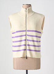 Gilet sans manche blanc VILA pour femme seconde vue