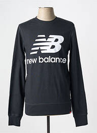 Sweat-shirt noir NEW BALANCE homme