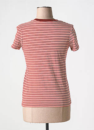 T-shirt col rond rouge LEVI'S femme