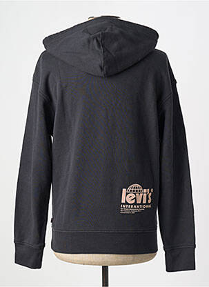 Sweat-shirt à capuche col rond noir LEVI'S homme