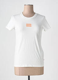 T-shirt col rond blanc LEVIS femme