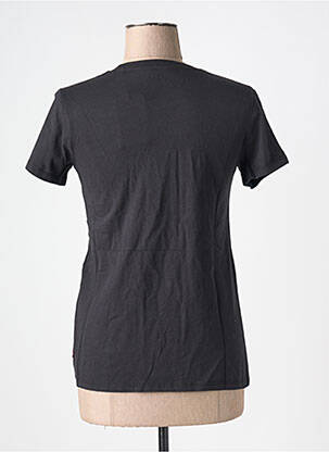 T-shirt col rond noir LEVI'S femme