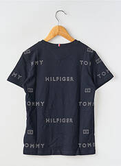 T-shirt bleu TOMMY HILFIGER pour garçon seconde vue