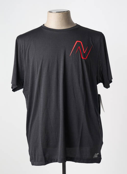 T-shirt noir NEW BALANCE pour homme