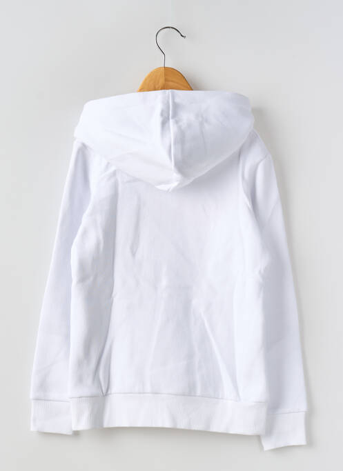 Sweat-shirt à capuche blanc JACK & JONES pour garçon