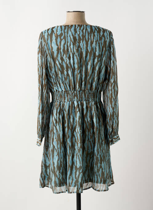 Robe courte marron VILA pour femme