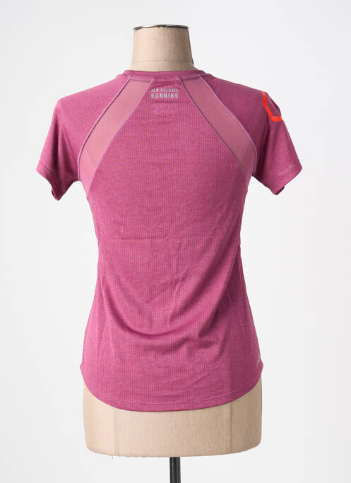 T-shirt violet NEW BALANCE pour femme