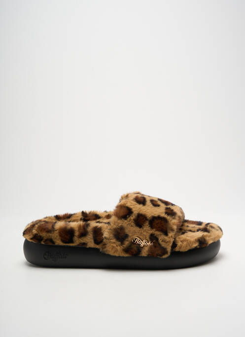 Chaussons/Pantoufles marron BUFFALO pour femme