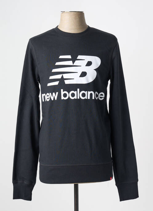 Sweat-shirt noir NEW BALANCE pour homme