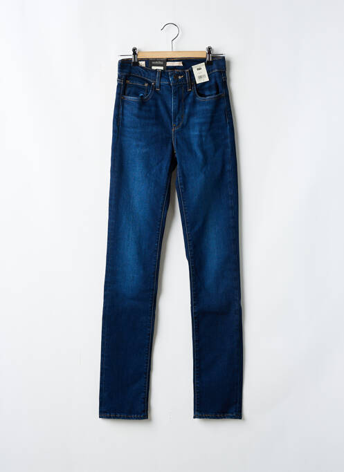 Jeans coupe droite bleu LEVIS pour femme