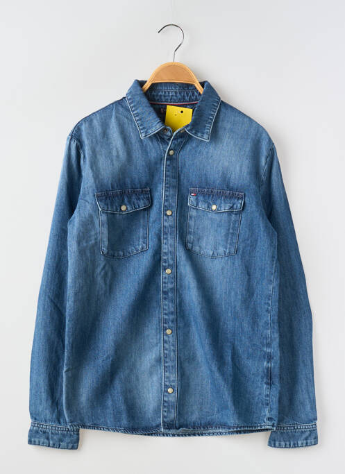 Chemise manches longues bleu TOMMY HILFIGER pour garçon