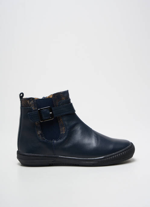 Bottines/Boots bleu BOPY pour fille