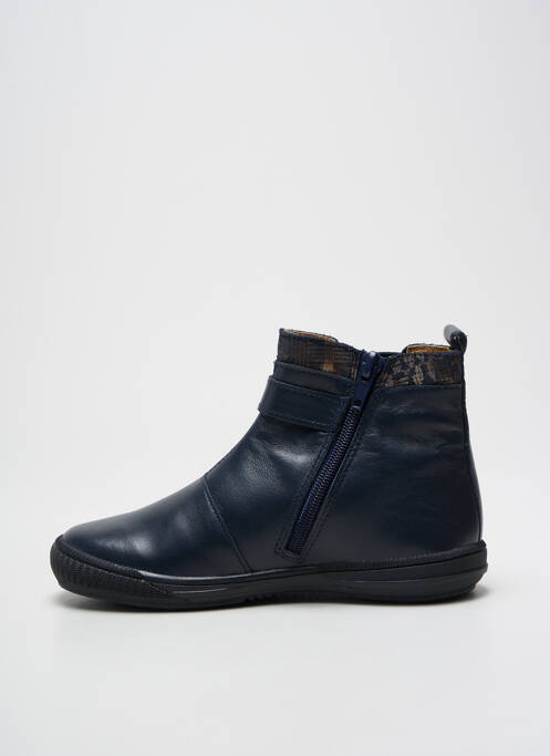 Bottines/Boots bleu BOPY pour fille