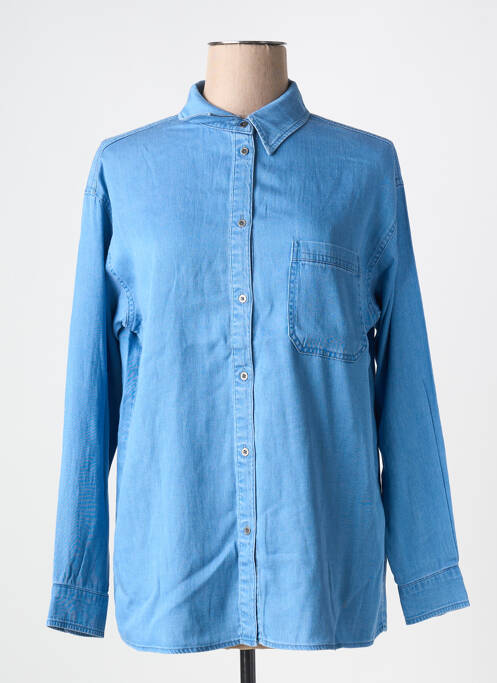 Chemisier bleu VILA pour femme