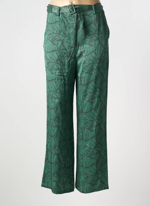 Pantalon droit vert VILA pour femme