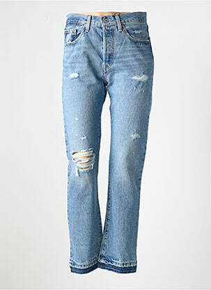 Jeans coupe droite bleu LEVI'S femme