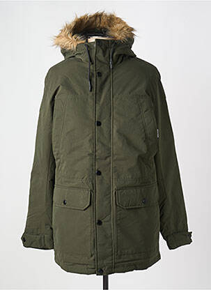 Parka capuche vert JACK & JONES homme