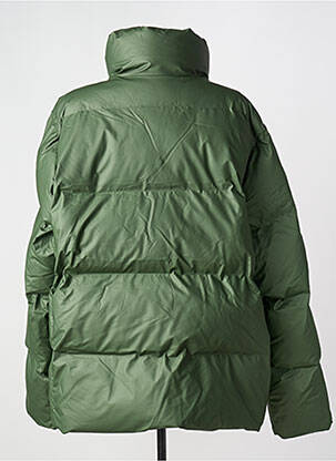 Doudoune col col montant vert RAINS femme