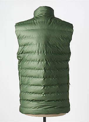 Doudoune col col montant vert RAINS homme
