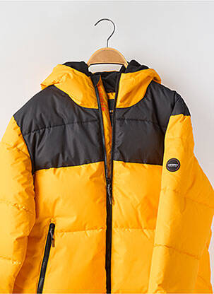 Doudoune col col montant jaune ICEPEAK garçon