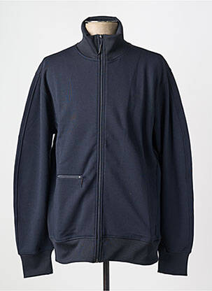 Veste casual col col montant bleu RAINS homme
