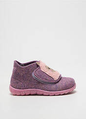 Chaussons/Pantoufles violet SUPERFIT pour fille seconde vue