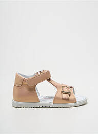 Sandales/nu pieds fermeture boucle(s) bout ouvert beige BOPY fille