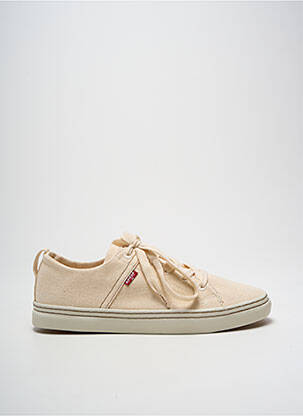 Baskets bout rond bout rond beige LEVI'S homme