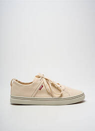 Baskets bout rond bout rond beige LEVIS homme