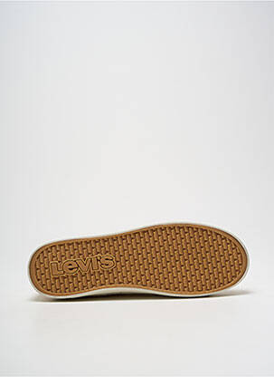 Baskets bout rond bout rond beige LEVI'S homme