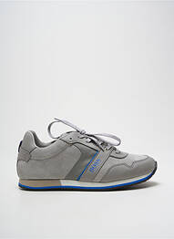 Baskets fermeture lacets bout rond gris HUGO BOSS garcon