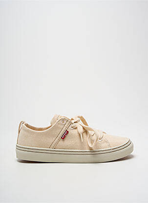 Baskets bout rond bout rond beige LEVI'S femme