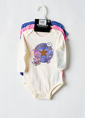 Body multicolore CONVERSE pour fille seconde vue