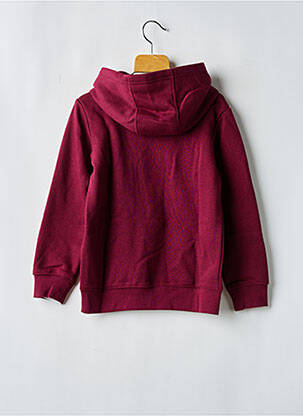 Sweat-shirt à capuche col rond rouge NIKE garçon