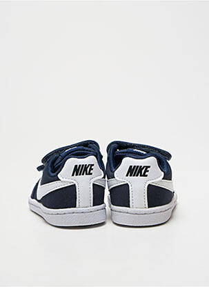 Baskets fermeture lacets bout rond bleu NIKE garcon