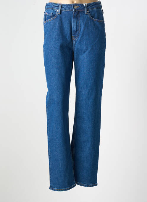Jeans coupe droite bleu TOMMY HILFIGER pour femme