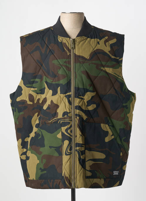 Gilet sans manche vert LEVIS pour homme