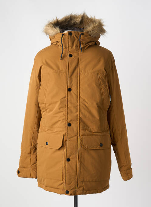 Parka marron JACK & JONES pour homme