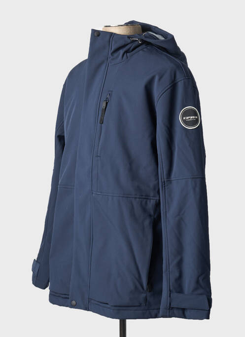 Parka bleu ICEPEAK pour homme