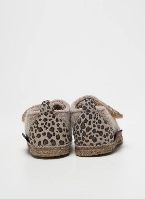Chaussons/Pantoufles beige GIESSWEIN pour fille