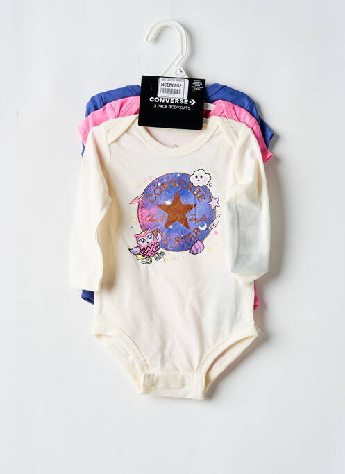 Body multicolore CONVERSE pour fille
