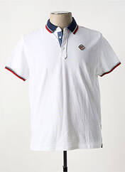 Polo blanc SCHOTT pour homme seconde vue