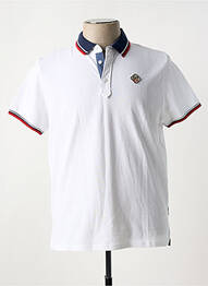 Polo blanc SCHOTT homme