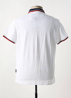 Polo blanc SCHOTT homme