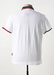 Polo blanc SCHOTT pour homme seconde vue