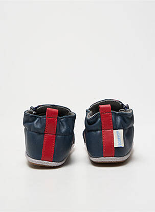 Chaussons/pantoufles bout rond bout rond bleu ROBEEZ garçon