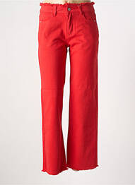 Jeans coupe large rouge VILA femme