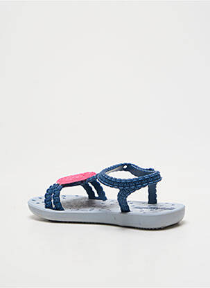 Sandales/nu pieds bout rond bout rond bleu IPANEMA fille
