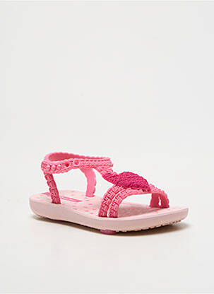 Sandales/nu pieds bout rond bout rond rose IPANEMA fille