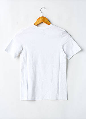 T-shirt col rond blanc JACK & JONES garcon